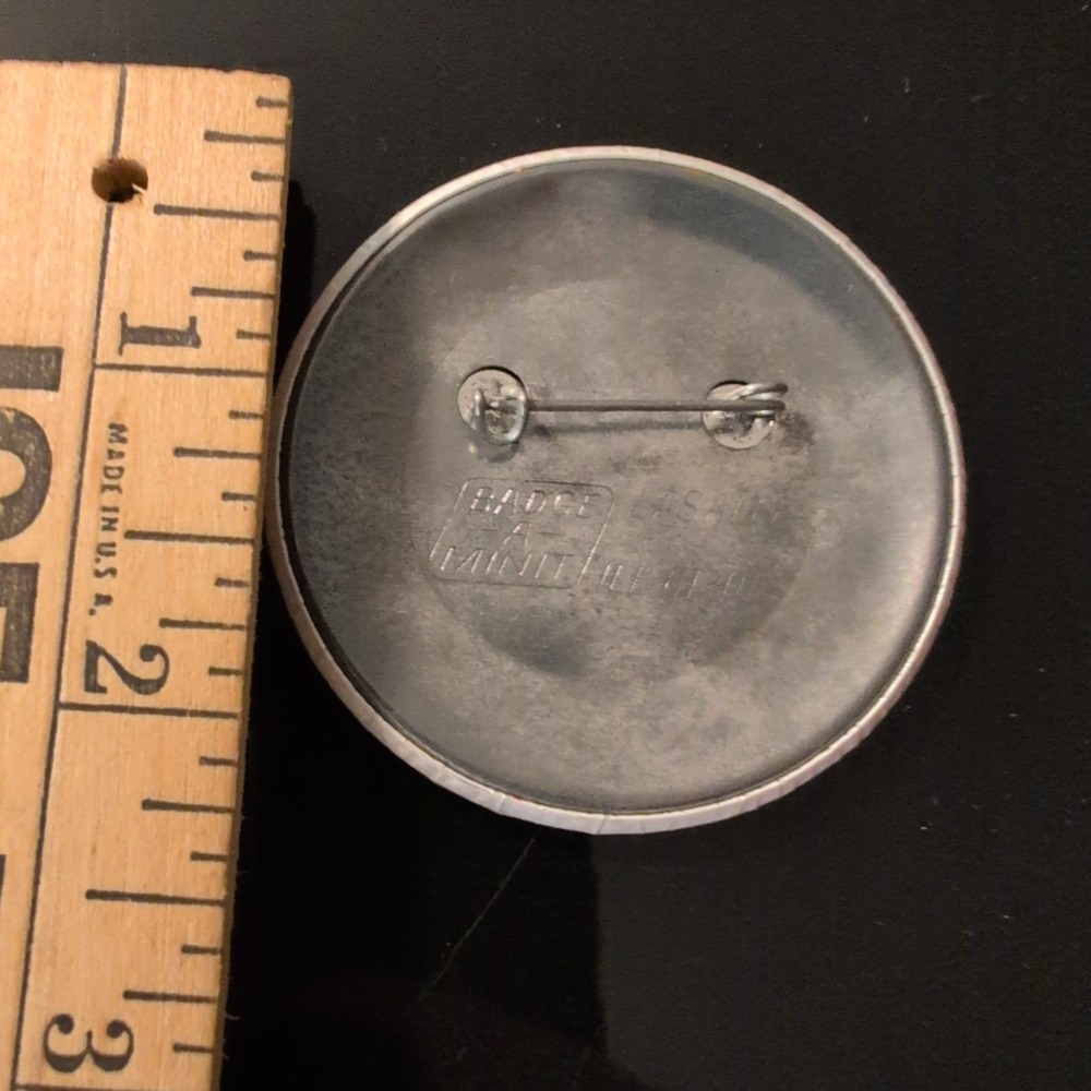 Spirit of America Marching Band Curt Hopson Alumni Vintage Pinback Button Badge - Picture 2 of 2